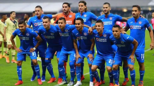 Formación titular de Cruz Azul en el partido de ida.