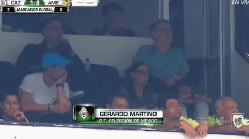 Tata Martino y Gerardo Torrado llegan al Estadio Azteca a ver jugadores en Cruz Azul vs América