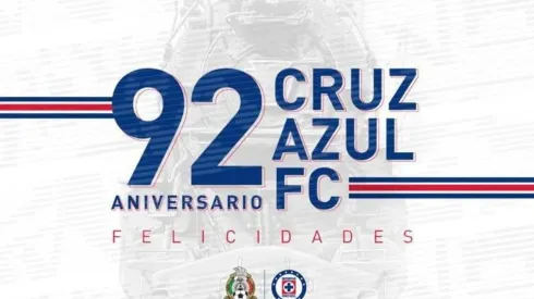 Los clubes que han felicitado a Cruz Azul por su aniversario 92