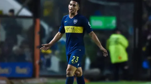 Iván Marcone en el partido de Boca Juniors.