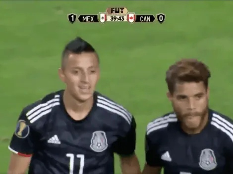 Vídeo: Roberto Alvarado adelanta a México sobre Canadá