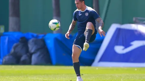 Caraglio anotó el tanto que inauguró el marcador en el compromiso ante Cruz Azul Hidalgo