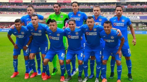 Formación titular de Cruz Azul en el Clausura 2019.