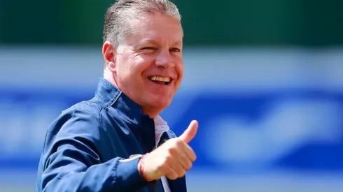 Ricardo Peláez en la pretemporada.