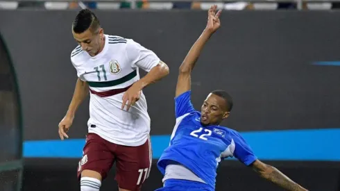 Roberto Alvarado en el partido ante Martinica.