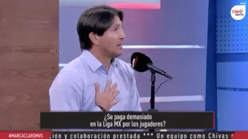 Bruno Marioni hablando en Marca Claro.