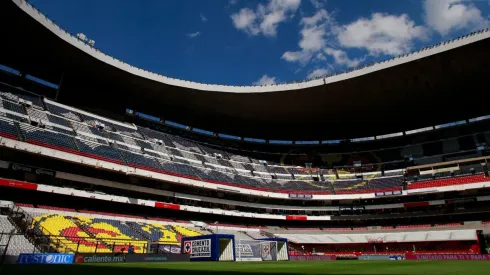 Así luce el césped del estadio Azteca para el comienzo del Apertura 2019