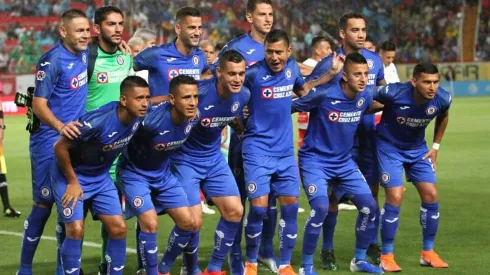 Formación de Cruz Azul ante Necaxa.