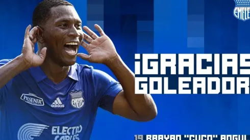 Despedida de Emelec para Brayan Angulo.