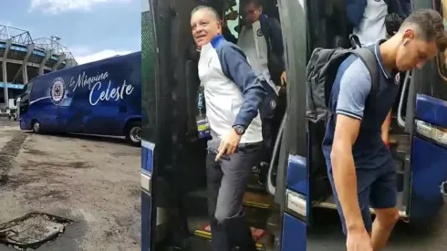 Cruz Azul llega al estadio Azteca para enfrentar a FC Juárez
