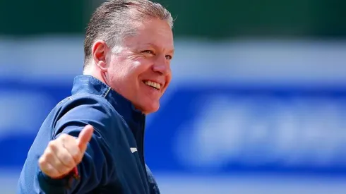 Ricardo Peláez en la pretemporada de Cruz Azul.