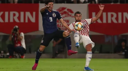 Juan Escobar fue titular en amistoso entre Paraguay y Japón