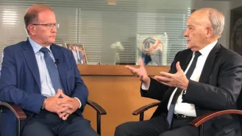 Billy Álvarez en una entrevista.