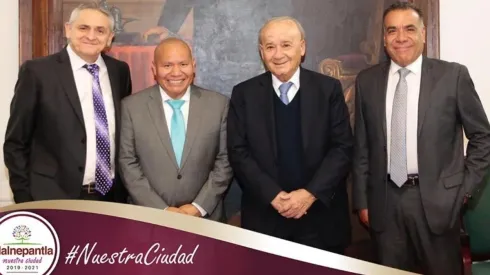 Reunión de Billy Álvarez con el Municipio de Tlalnepantla.