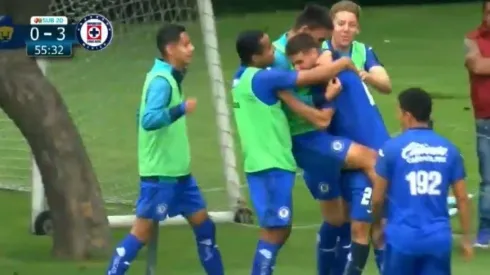 Cruz Azul Sub 20 vence a Pumas con golazo de Pol y buen partido de Santi