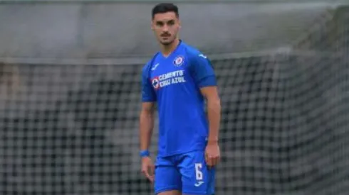 Eustaquio en un juego con la Sub-20