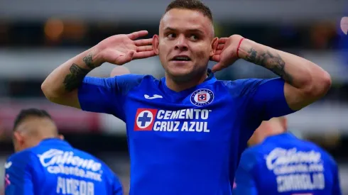 Rodríguez celebrando su gol ante el América