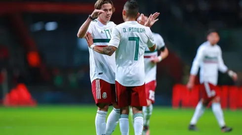 México venció 2-1 a Bermudas con Orbelín Pineda de titular