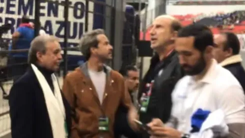 Víctor Garcés llegó al Azteca para Cruz Azul vs Atlético de San Luis