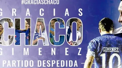 Los invitados de Cruz Azul a la despedida del Chaco Giménez