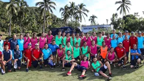 Pura unión: la foto del plantel de Cruz Azul al final de la pretemporada 2020