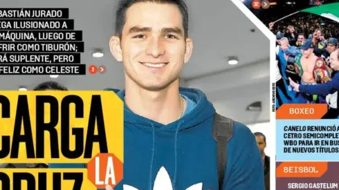 Jurado y su arribo a Cruz Azul sigue llevándose las portadas de diarios