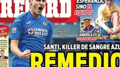 Santi Giménez y su debut goleador se toman las portadas en México