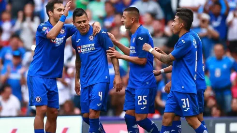 El equipo celebra uno de los cuatro tantos ante Xolos en la victoria 4-2