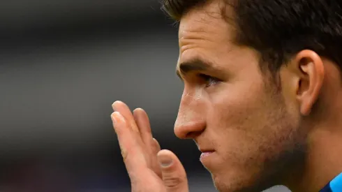 Jurado en el duelo ante el Portmore United en los octavos de final de Concachampions