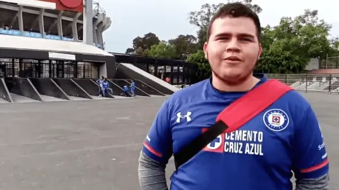 Los aficionados que llegaron al Azteca a pesar de la suspensión