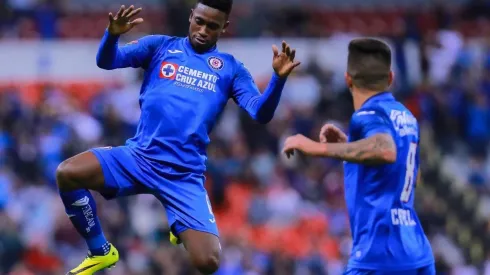 Jonathan Borja celebrando su tanto ante el Portmore United en Concachampions