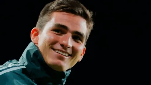 Jurado en la previa de un partido de Cruz Azul