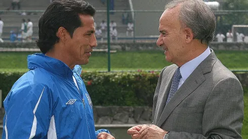 Galindo con Billy Álvarez en 2008