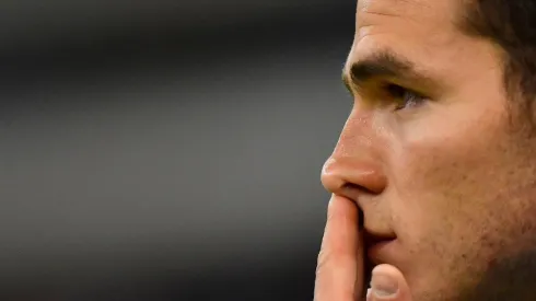 Sebastián Jurado en el duelo ante el Portmore United por Concachampions