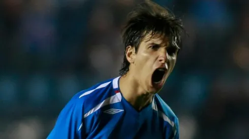 Zeballos en un partido de Concachampions en el 2009