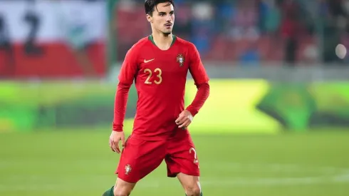 Eustaquio en el Europeo sub-21 en el partido entre Portugal vs. Polonia