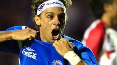 Núñez en su etapa con Cruz Azul