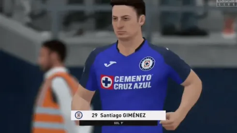 Santi repite como gamer de Cruz Azul ante América en la eLiga MX