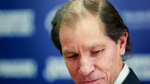 Jaime Ordiales en su presentación con Cruz Azul