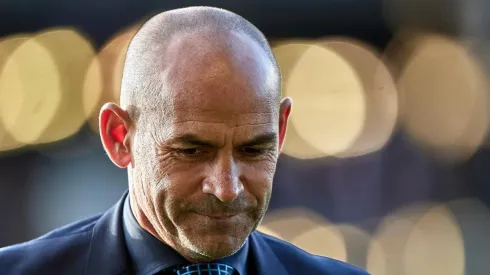 Jémez en un partido entre el Rayo Vallecano vs. el Celta de Vigo en la Liga Española