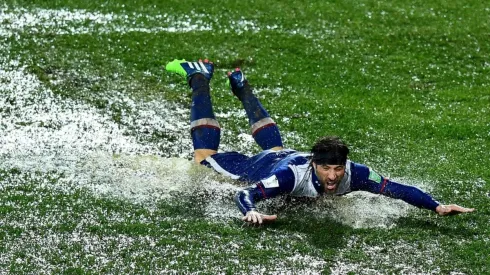 Pavone en el Mundial de Clubes con Cruz Azul