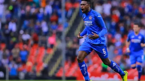 Jonathan Borja en el partido ante el Portmore United en la Concachampions