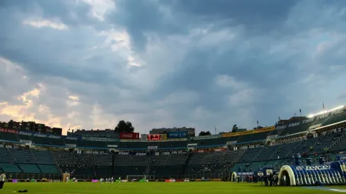 Panorámica del Estadio Azul en el partido entre Cruz Azul vs. Monterrey