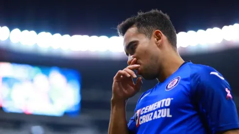 Aldrete en el partido ante el América en el CLausura 2020