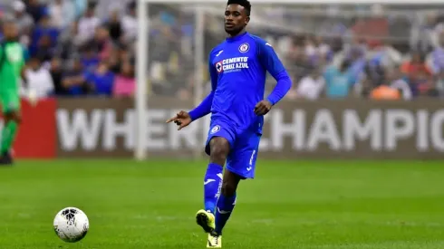Jonathan Borja con Cruz Azul en la Concachampions ante el Portmore United