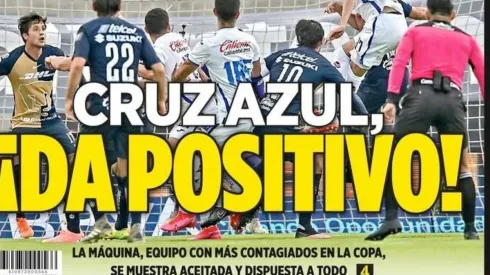 La portada del día de hoy del diario Cancha