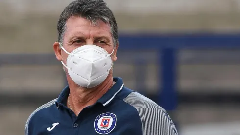 Robert Dante Siboldi en los entrenamientos