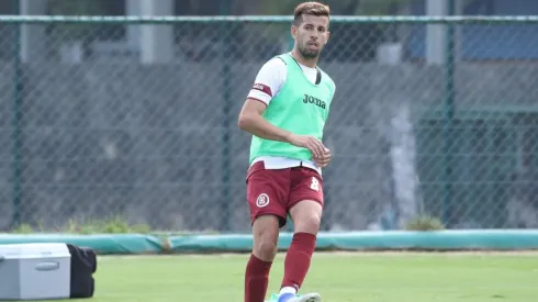 Pablo Ceppelini en un entrenamiento con Cruz Azul
