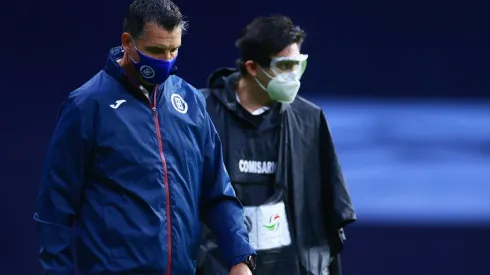 Robert Dante Siboldi en la previa del Cruz Azul vs. Juárez FC