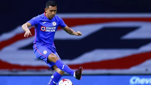 Elías Hernández en el partido entre Cruz Azul vs. Juárez
